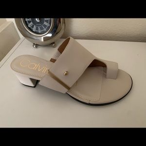 Calvin Klein 6.5 heeled sandals